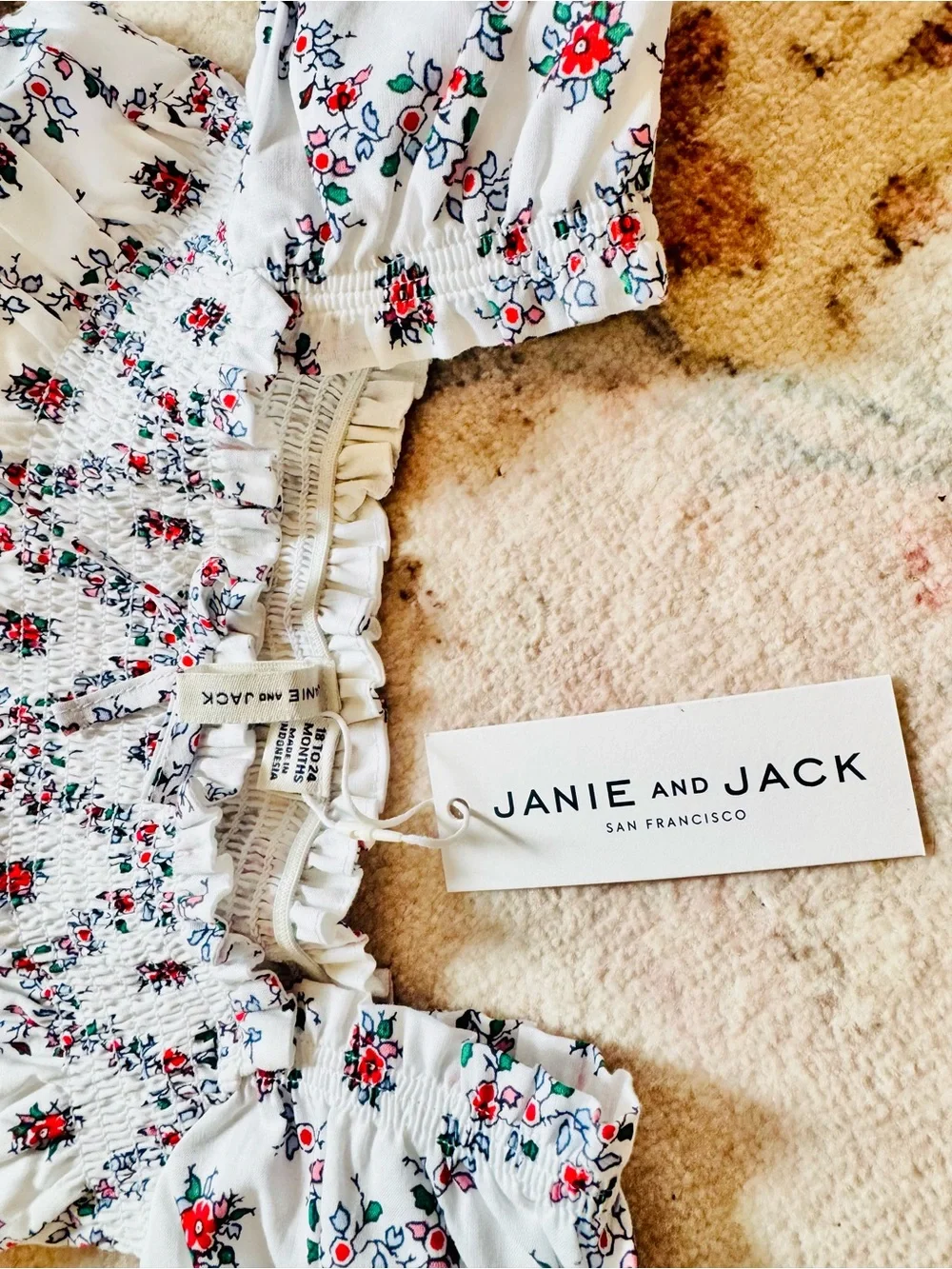 Janie and Jack soft white